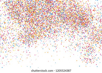 Colorful Explosion Confetti Grainy Abstract Multicolored Stock ...