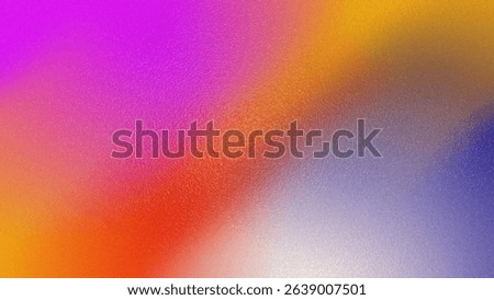 Colorful gradient pattern with combination of bright red, blue, purple, yellow, green with subtle noise textured surface.