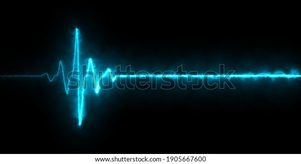 Colorful\
heartbeat rate and pulse on black\
screen