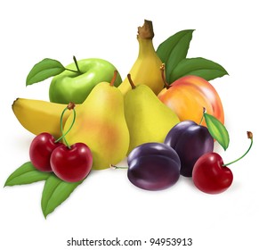 1,523 Fruit pile drawing Stock Illustrations, Images & Vectors ...