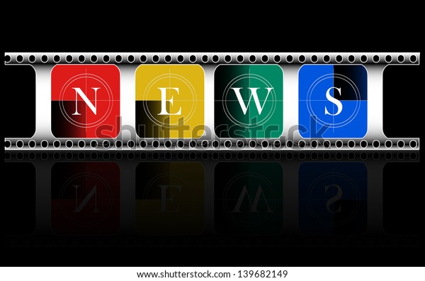 colorful, Media, Electronic\
news,