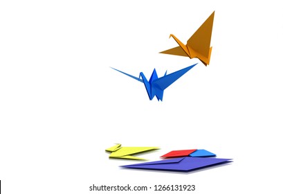 Pliage Oiseau Images Stock Photos Vectors Shutterstock