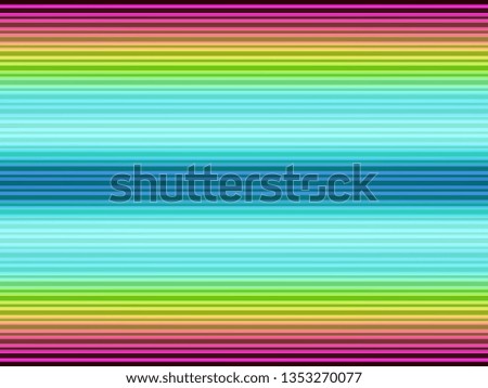 colorful parallel horizontal lines background. abstract vibrant geometric rainbow pattern. modern illustration for digital media printing artwork artistic or creative concept design
