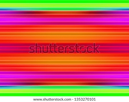 colorful parallel horizontal lines background. abstract vibrant geometric rainbow pattern. modern illustration for digital media printing artwork artistic or creative concept design
