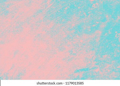 Colorful Pink And Blue Paint Background Texture With Grunge Brush Strokes