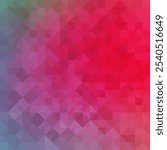 Colorful polygonal abstract background. Low poly effect. Polygon backdrop. Multi color triangle shape pattern and texture. Graphic design and illustration.