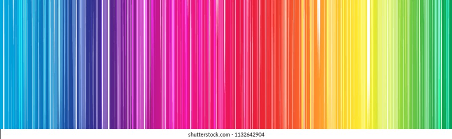 Colorful Rainbow Abstract Background For Web Design. Color Gradient. Spectrum.