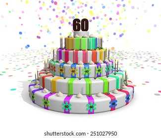 Gateau Anniversaire 60 Ans Images Stock Photos Vectors Shutterstock