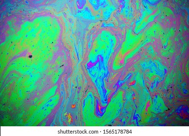 Colorful Rainbow Oil Slick Background