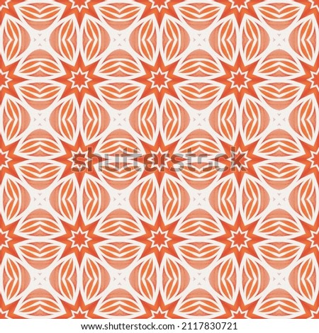 colorful seamless geometric tilable pattern