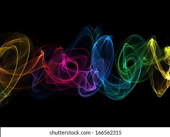 1,299,168 Colorful waves in black background Images, Stock Photos ...