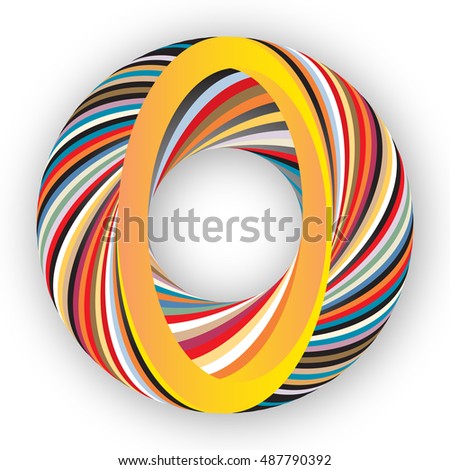 Colorful Spirals Pattern