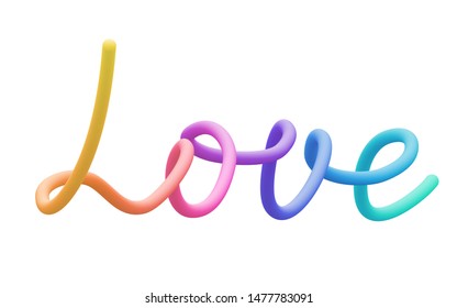 1,313 Colorful stylized rainbow lettering Images, Stock Photos ...