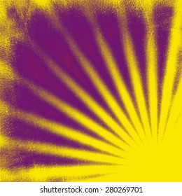 Colorful sun rays background