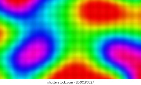 Colorful thermography heat map background
