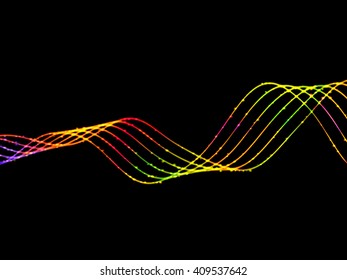 Colorful Wave Background