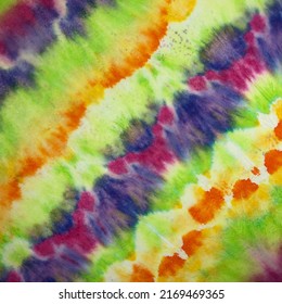 Colorful Wave Textured Tie Dye Material Textile. Gradient Graphic , Stripes Tie Dye  Effect Backdrop. Cosmic Tie Die, Blue Watercolor Drop . Vibrant Tile