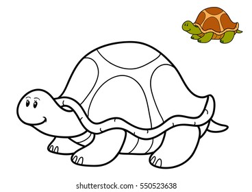 Cute Turtle Sleeping Soundly Stock Vector (Royalty Free) 1703434738