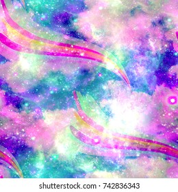 87 Gambar Unicorn Galaxy Kartun Terlihat Keren