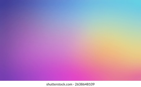 colour gradient abstract background. Smooth transitions of iridescent colors. Colorful gradient. Rainbow backdrop.