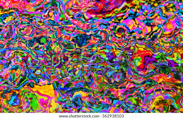 Colourful Crazy Background Stock Illustration 362938103