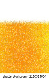 Colourful orange and yellow lager beer background
