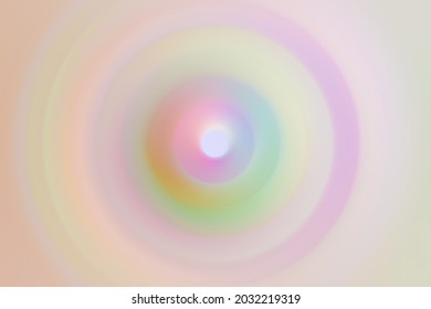 Colourful soft rainbow radial blur