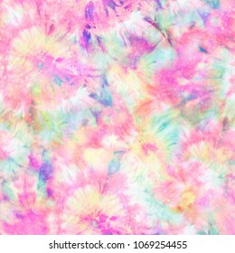 Colourful Tie Dye Print