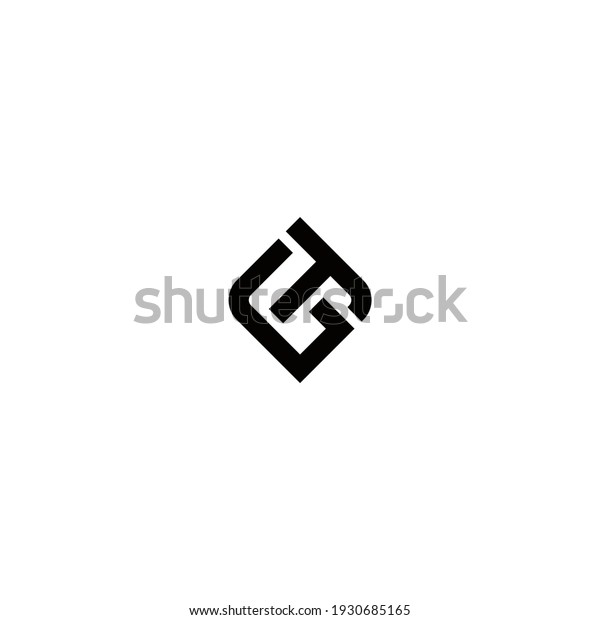 Combination Letter G Logo Modern T Stock Illustration 1930685165 ...