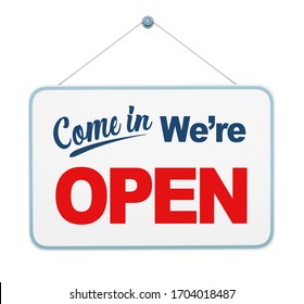 467 Yes We're Open Sign Images, Stock Photos & Vectors | Shutterstock