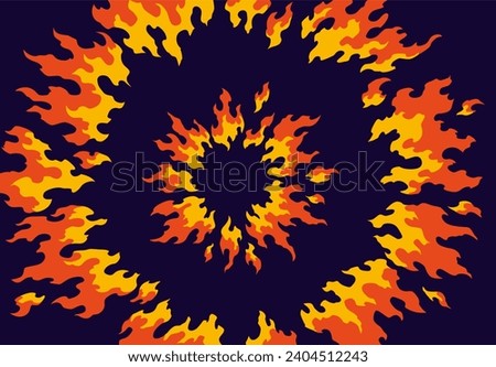 Comic book flame background. Cartoon explosion element. Boom cloud and flame, smoke and explode. Boom effect element for game design