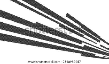 Comic book speed lines isolated on white background stripe effect style for manga speed frame, superhero action, explosion background. Motion line effect, pop