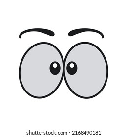 Comic Eye Cartoon Illustration Expression Character Stock Illustration ...