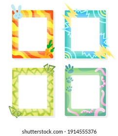 Cartoon Picture Frame High Res Stock Images Shutterstock