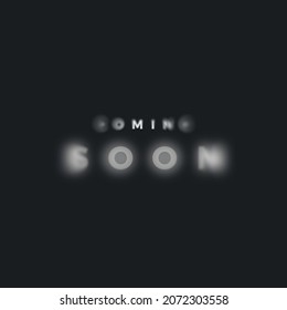 Coming Soon: A creative typographical design for "Coming Soon" poster design. - Powered by Shutterstock