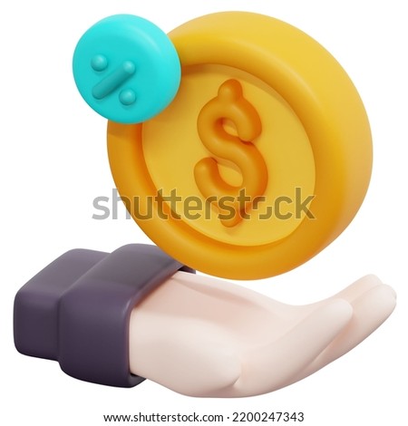 commission 3d render icon illustration for website, application, printing, document, poster design, etc.