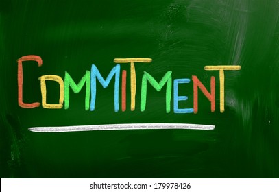 Commitment Concept Stock Illustration 179978426 | Shutterstock