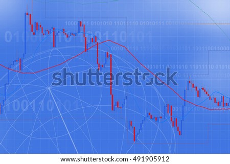 Commodity Forex Trading Technical Analysis Concept Stock - 