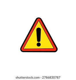 a common warning symbol used to highlight a potential hazard or risky situation