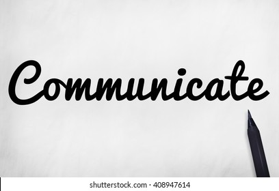 Communicate Communication Connect Conversation Concept Stock ...