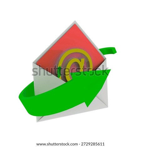 Communication correspondence digital message network connection