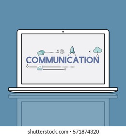 Communication Networking Connection Media