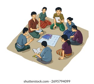 Community Group Discussion and Collaborative Learning Session