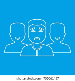 Similar Images, Stock Photos & Vectors of People group icon. Simple