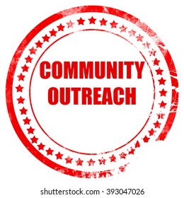 Community Outreach Sign