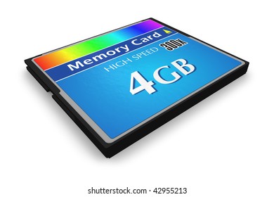 CompactFlash memory card