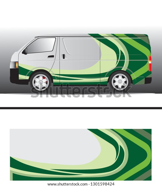 Company branding Car decal\
design vector. Graphic abstract stripe background designs\
company