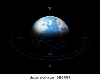 compass like the Earth