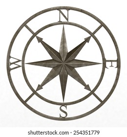 Compass Rose Stock Illustration 254351779