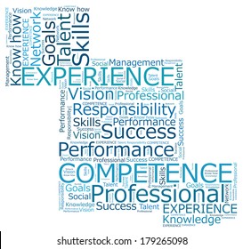 Competence Word Cloud Stock Illustration 179265098 | Shutterstock